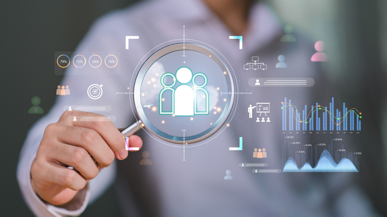 people-icon-with-analytics-and-data-visualization-elements-representing-customer-analysis-target-audience-research-marketing-strategy-data-driven-decision-making-for-sustainable-business-growth